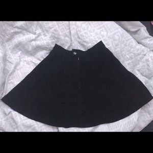 cute small black mini skirt USED